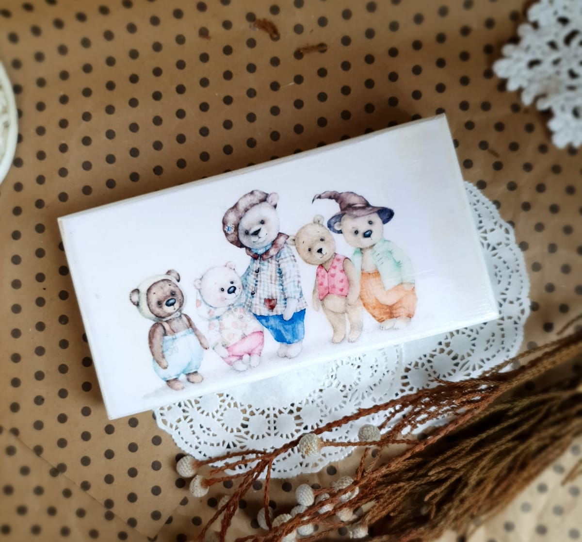 Купюрница Компания мишек
