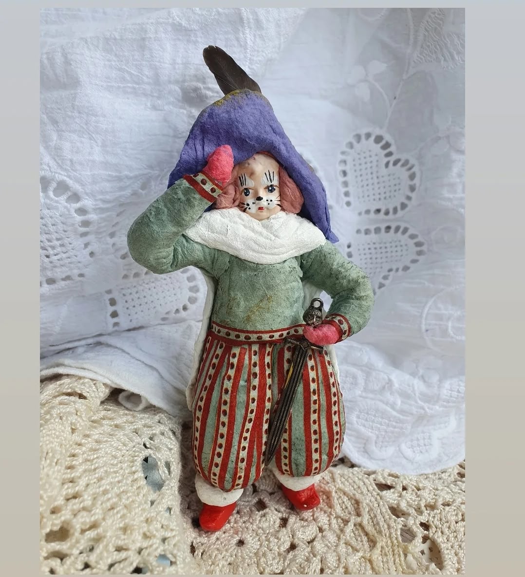 Ватная игрушка Кот в сапогах