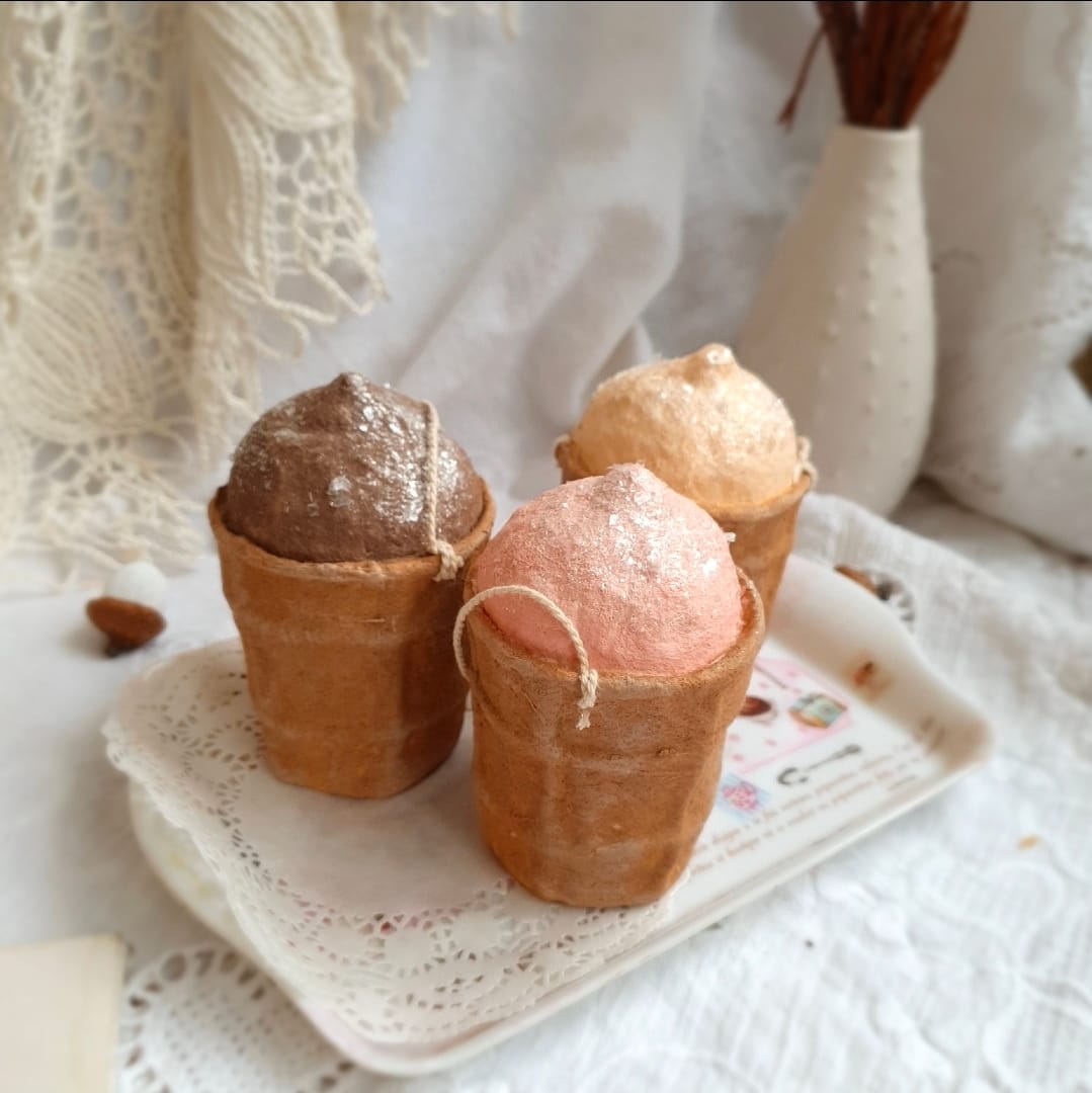 Ватная игрушка Мороженое 
