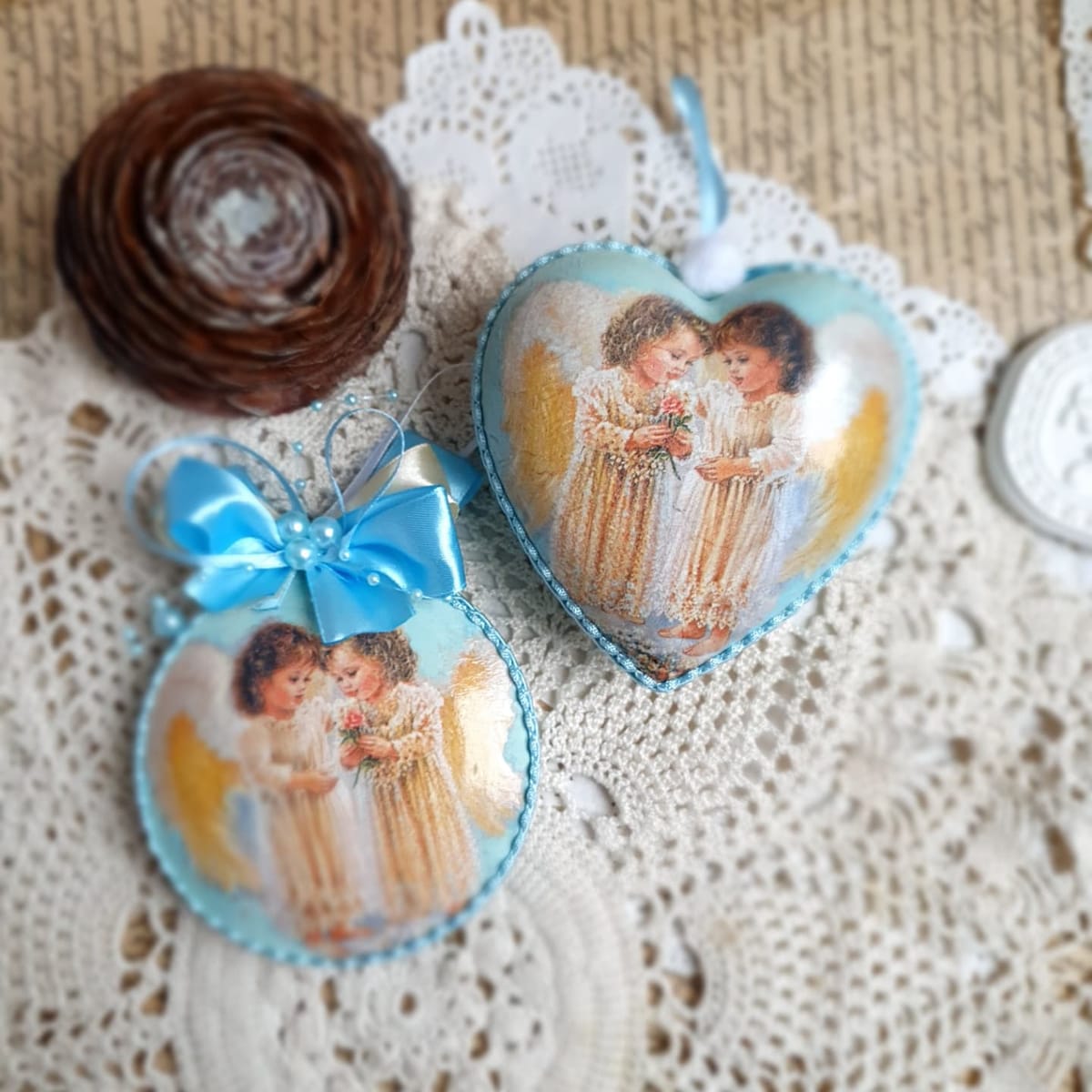 Набор Ангелочки , 2 шт 